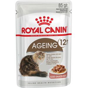 48x85g Ageing 12  in Saus Royal Canin Kattenvoer