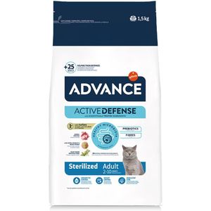 Advance Sterilized met Kalkoen Kattenvoer - 1,5 kg