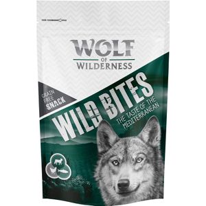 180g Wild Bites The Taste Of The Mediterranean Wolf of Wilderness Hondensnacks