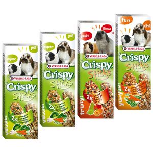 4x2 sticks (440g) Gemengd Pak Versele-Laga Crispy Sticks Herbivores