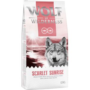 12kg 'Scarlet Sunrise' Zalm & Tonijn Wolf of Wilderness Hondenvoer