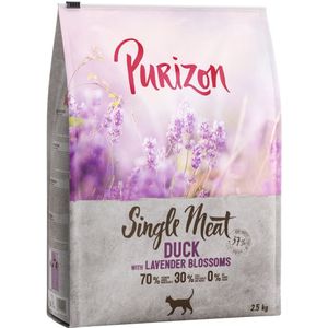 2,5kg Single Meat Eend met Lavendelbloesem Purizon Kattenvoer