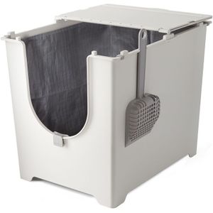 20% Korting! Modkat Kattentoilet - Wit - Modkat Kattentoilet Flip