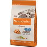 7kg Nature's Variety Original Sterilised Zalm Droog Kattenvoer