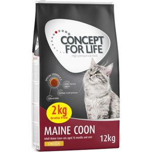 12kg Maine Coon Concept for Life Kattenvoer droog