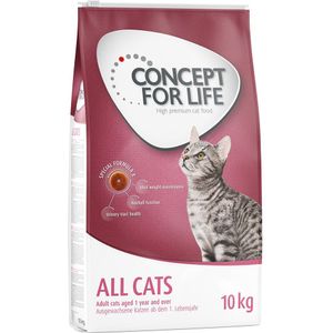 10kg All Cats Concept for Life Kattenvoer