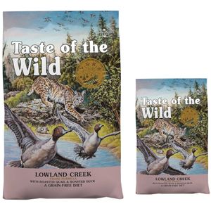 6,6 kg  2 kg gratis! Taste of the Wild Kattenvoer - Lowland Creek Feline