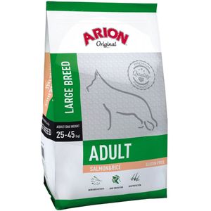12kg Arion Original Adult Large Breed Zalm & Rijst hondenvoer droog