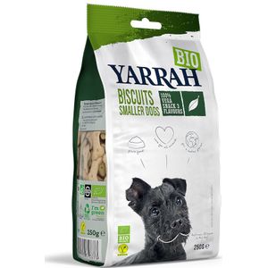 250g biologische vega hondenkoekjes voor kleinere honden Yarrah