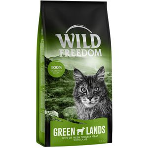 6,5kg Adult Green Lands Lam Wild Freedom Kattenvoer droog