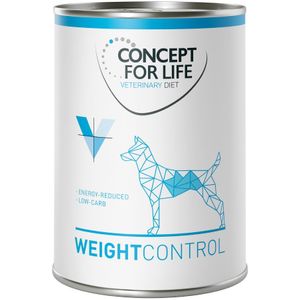 6 x 400 g Weight Control Concept for Life Veterinary Diet hondenvoer nat
