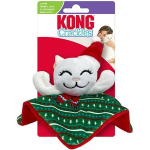 KONG Holiday Crackles Santa Kitty - 1 Stuk