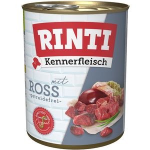 800g RINTI Kennerfleisch met Paard hondenvoer nat