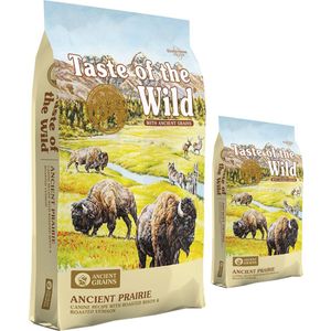 12,7  2,27 kg Gratis! Ancient Prairie Taste of the Wild Hondenvoer