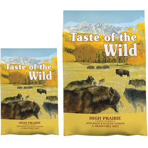 12,2kg  2kg gratis! High Prairie Canine Taste of the Wild Hondenvoer