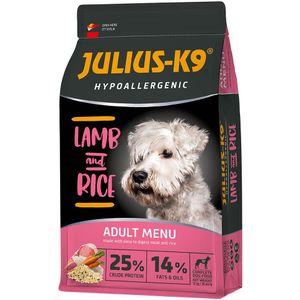 12 kg JULIUS-K9 High Premium Hypoallergenic lam hondenvoer droog