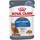 12x85g Light Weight Care in Gelei Royal Canin Kattenvoer