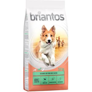 14kg Briantos Adult Sensitive Lam & Rijst Hondenvoer