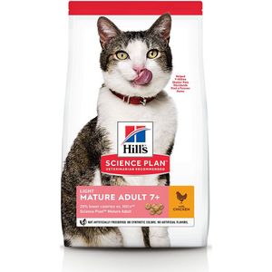 1,5kg Mature Adult 7  Active Longevity Light Kip Hill's Science Plan Kattenvoer