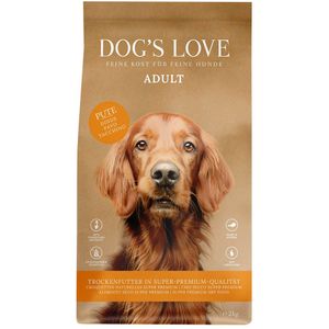 2kg Dog's Love Adult Kalkoen Hondenvoer Droog