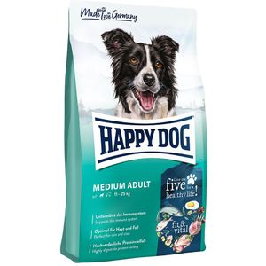 12kg Supreme Fit & Vital Medium Adult Happy Dog Supreme fit & vital Hondenvoer