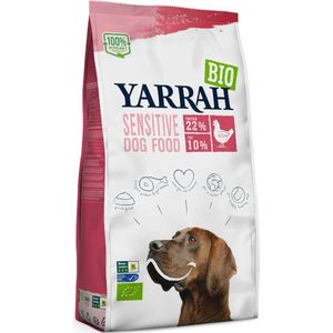 10kg Yarrah Bio Sensitive met Bio Kip & Bio Rijst Hondenvoer droog