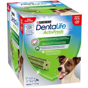 30 Sticks Purina Dentalife Active Fresh Tägliche Zahnpflege-Snacks für kleine Hunde Hundesnacks