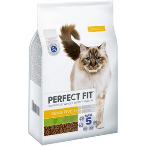 7kg Perfect Fit Sensitive 1  Rijk aan kalkoen Droogvoer voor katten