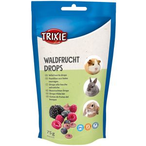 75g Trixie Bosvruchten Drops Knaagdieren Snack