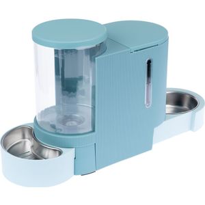 TIAKI Voer- en Waterdispenser Hond/Kat voor 1,3kg Droogvoer & 3l Water