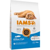 10% korting! Iams Vitality droogvoer - Kitten met Zoutwatervis (10 kg)