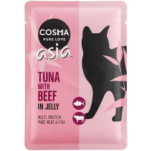 Voordeelpakket Cosma Asia Maaltijdzakjes 24 x 100 g - Tonijn & Rund