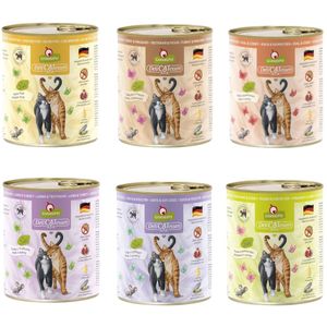 Probeerpakket GranataPet DeliCatessen 6 x 800 g Kattenvoer - Probeerpakket III