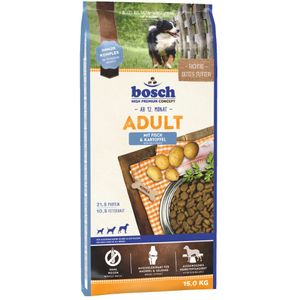 2x15kg bosch Adult Mix Pakketten Lam & Rijst / Vis & Aardappel Hondenvoer