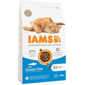 3kg Iams Cat Adult Zeevis Kattenvoer