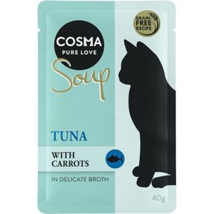 48x40g Cosma Soup Kattenvoer - Diverse Smaken