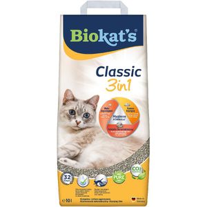 10L Classic 3in1 Biokat's Kattenbakvulling