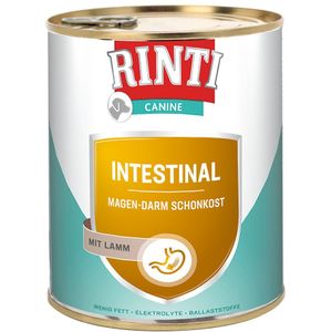 RINTI Canine Intestinal met Lamsvlees 800 g - 6 x 800 g