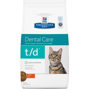 1,5kg T/D Dental Health met Kip Hill's Prescription Diet Kattenvoer