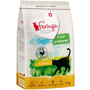 3kg Adult Koudgeperst Kip Feringa Kattenvoer