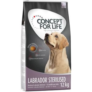 12kg Labrador Sterilised Concept for Life Hondenvoer droog