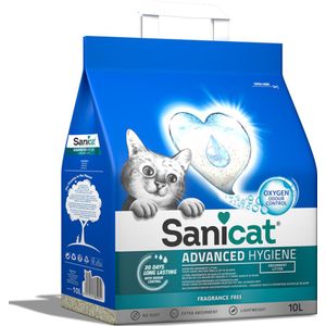 10L Sanicat Advanced Hygiene Kattenbakvulling