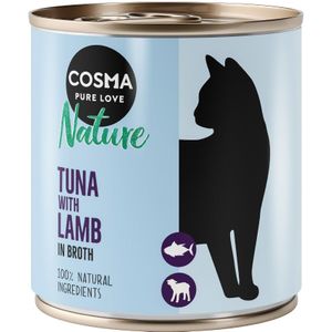 Voordeelpakket Cosma Nature 24 x 280 g  - Tonijn met Lam