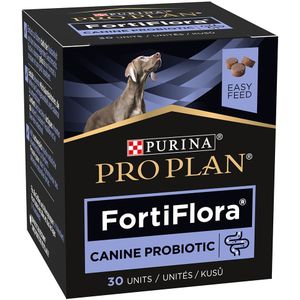 30g (30 stuks) Purina Pro Plan Fortiflora Canine Probiotic Chew Cubes Aanvullend voer voor honden
