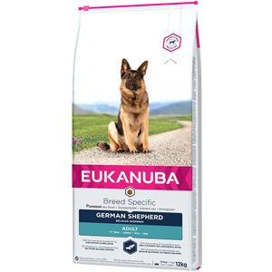 2x12kg German Shepherd/Duitse Herder Eukanuba Breed Specific Hondenvoer