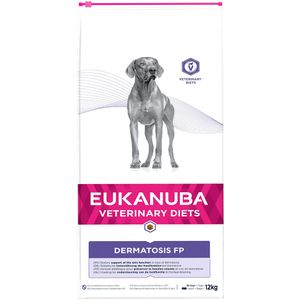 10 2kg gratis! 12kg Dermatosis Eukanuba Veterinary Diets Hondenvoer