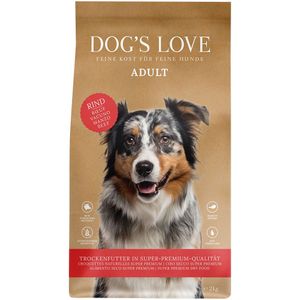 2kg Dog's Love Adult Rundvlees Hondenvoer Droog