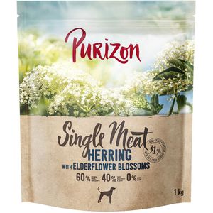 Purizon Single Meat Haring met Vlierbloesem - Voordeelpakket: 4 x 1kg