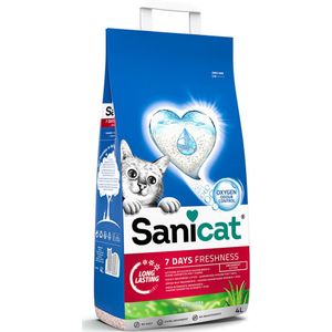 4l Sanicat 7 Days Aloë Vera Kattenbakvulling