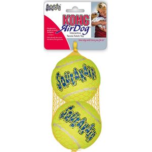 Kong Tennisballen met Pieper L: 2 stuks (Ø 8cm)